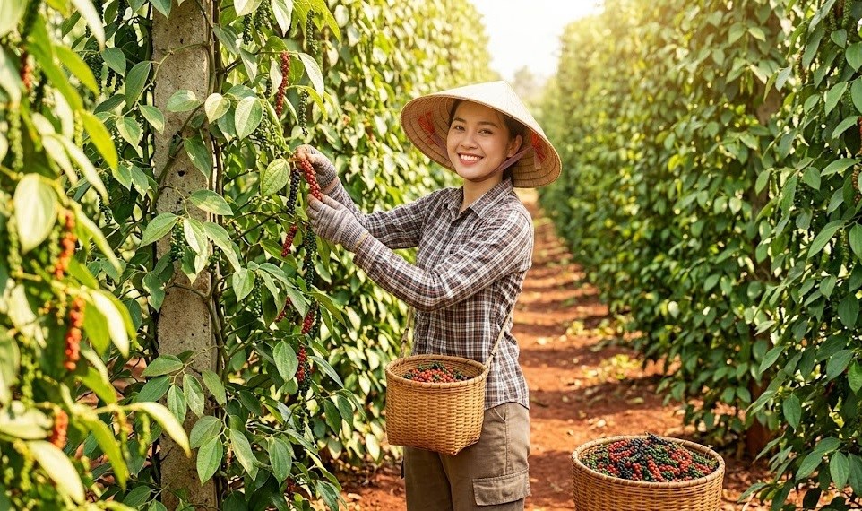 Giá tiêu hôm nay 14.8 đi ngang, thị trường chờ lực bật mới - ảnh 1