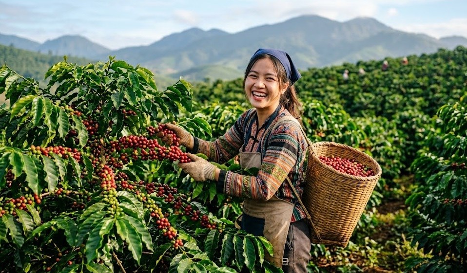 Giá cà phê hôm nay 15.8.2026 giảm sâu 1.500 đồng/kg - ảnh 1