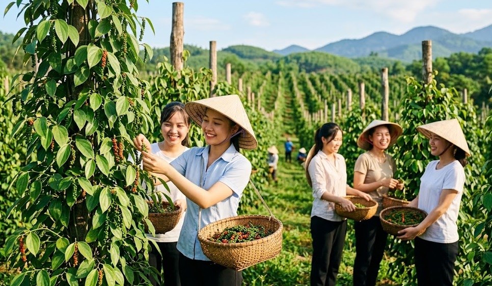 Giá hồ tiêu hôm nay 17.8 đứng giá, thị trường chờ tín hiệu mới - ảnh 1