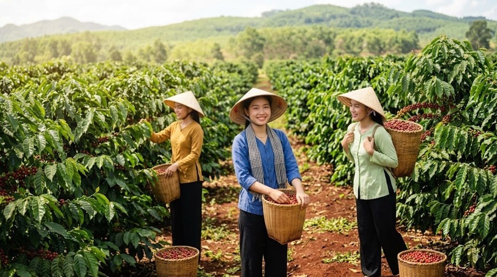 Giá cà phê hôm nay 18.8.2026 tăng trở lại, cao nhất 95.300 đồng/kg - ảnh 1