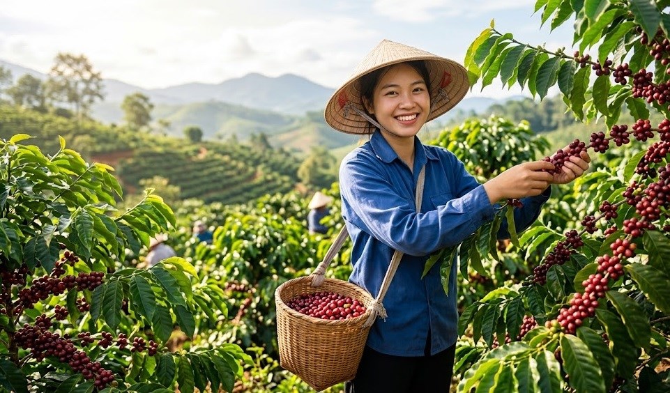 Giá cà phê hôm nay 19.8.2026 tăng mạnh, cao nhất 97.000 đồng/kg - ảnh 1