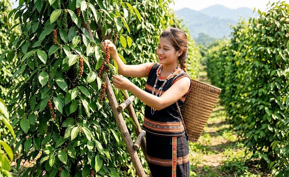 Giá hồ tiêu hôm nay 21.8.2026 ổn định tại các vùng trọng điểm - ảnh 1