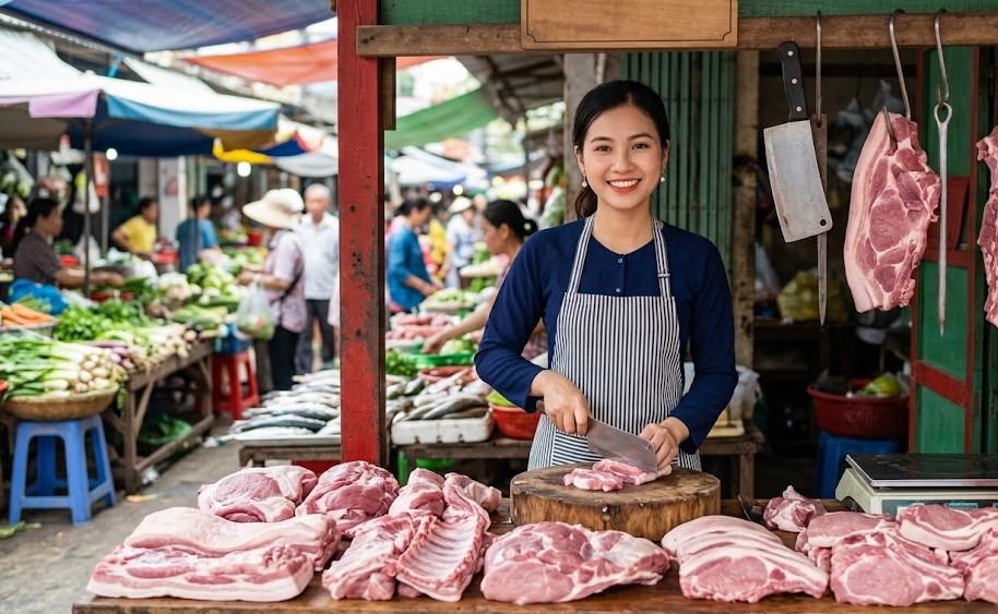 Giá heo hơi hôm nay 23.8.2026: 8 địa phương tăng thêm 1.000 đồng/kg - ảnh 1