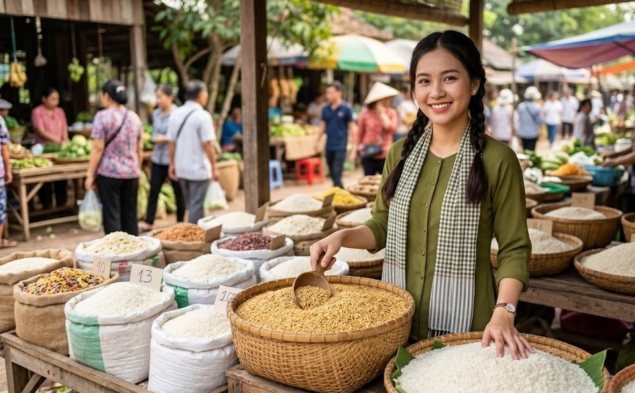 Giá lúa gạo hôm nay 23.8.2026: Lúa đi ngang, gạo nguyên liệu giảm - ảnh 1