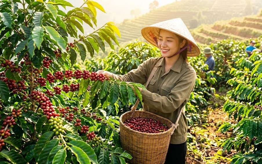 Giá cà phê hôm nay 24.8.2026: Trong nước và thế giới cùng giữ giá - ảnh 1