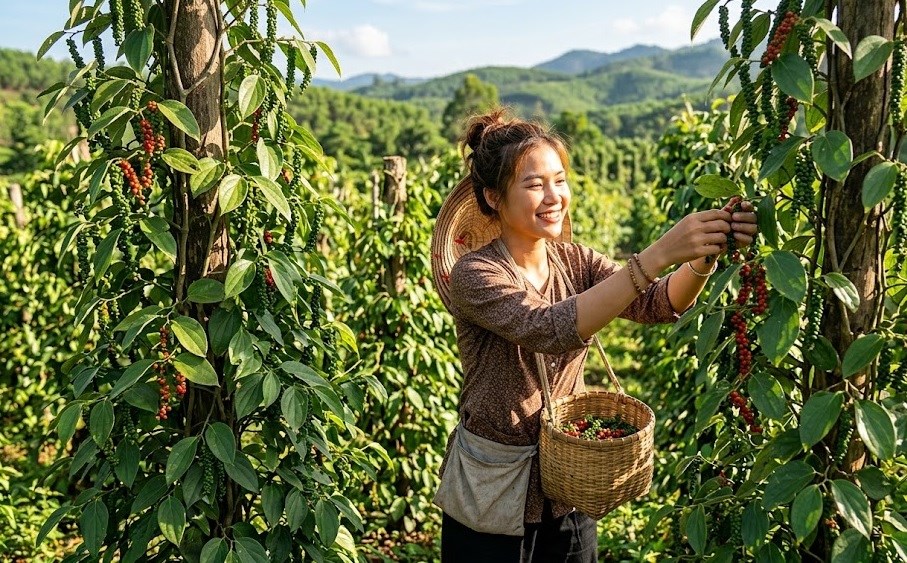 Giá hồ tiêu hôm nay 24.8.2026: Cao nhất 139.000 đồng/kg - ảnh 1