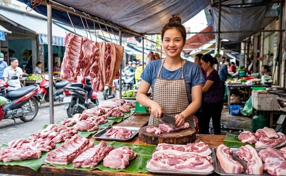 Giá heo hơi hôm nay 27.8.2026: Miền Bắc tiếp tục giữ đỉnh 60.000 đồng/kg - ảnh 1