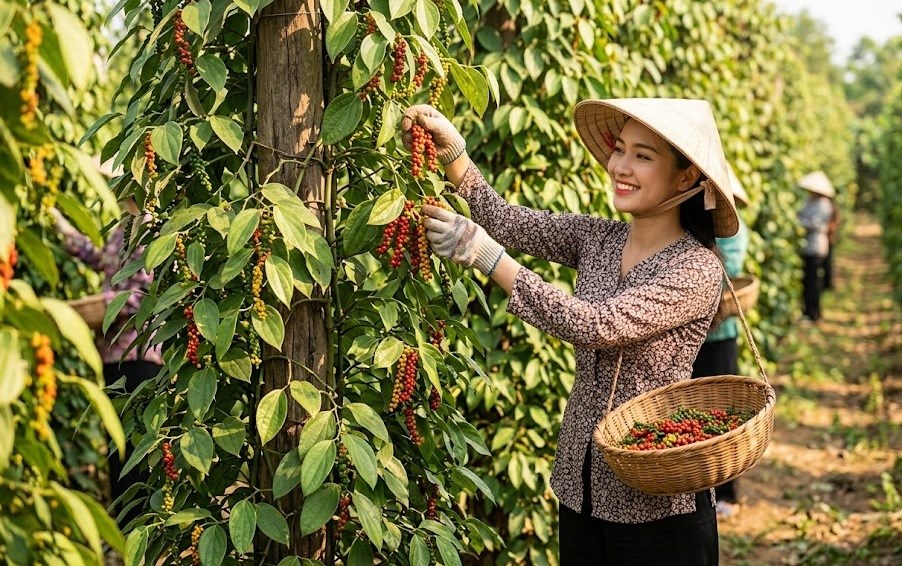 Giá tiêu hôm nay 27.8: Thị trường nhích nhẹ, cao nhất 138.500 đồng/kg - ảnh 1