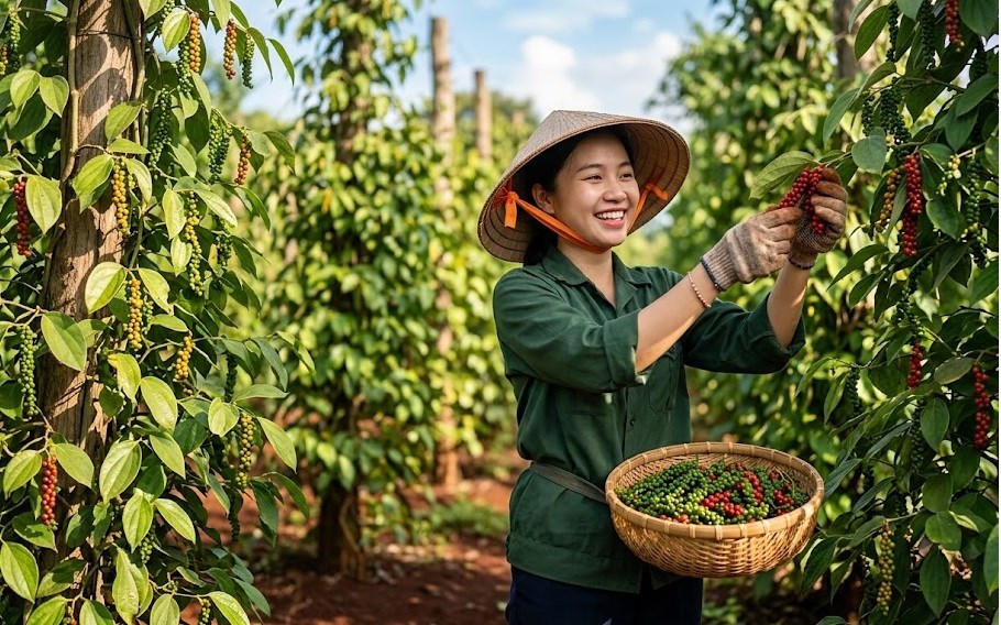 Giá hồ tiêu hôm nay 29.8.2026: Đồng loạt giảm tới 1.500 đồng/kg - ảnh 1
