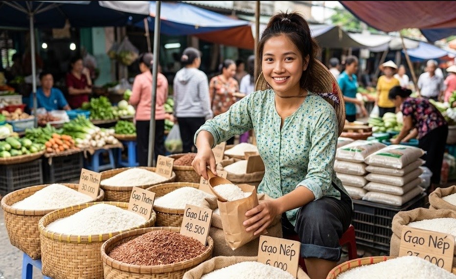 Giá lúa gạo hôm nay 29.8.2026: Gạo nguyên liệu tiếp tục lao dốc - ảnh 1