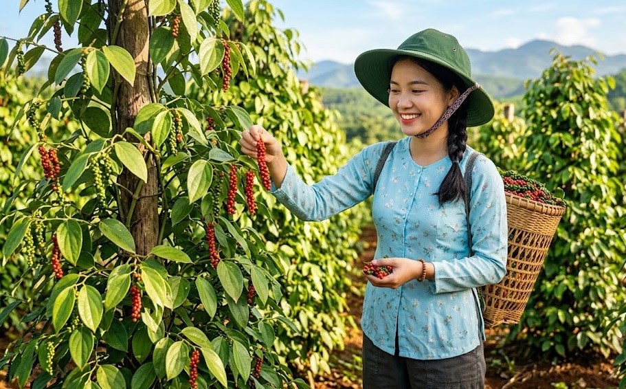 Giá hồ tiêu hôm nay 1.9.2026: Cao nhất 137.000 đồng/kg - ảnh 1