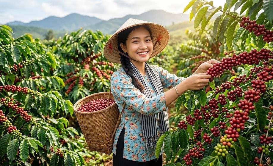Giá cà phê hôm nay 4.9.2026 giảm tiếp, cao nhất còn 94.500 đồng/kg - ảnh 1