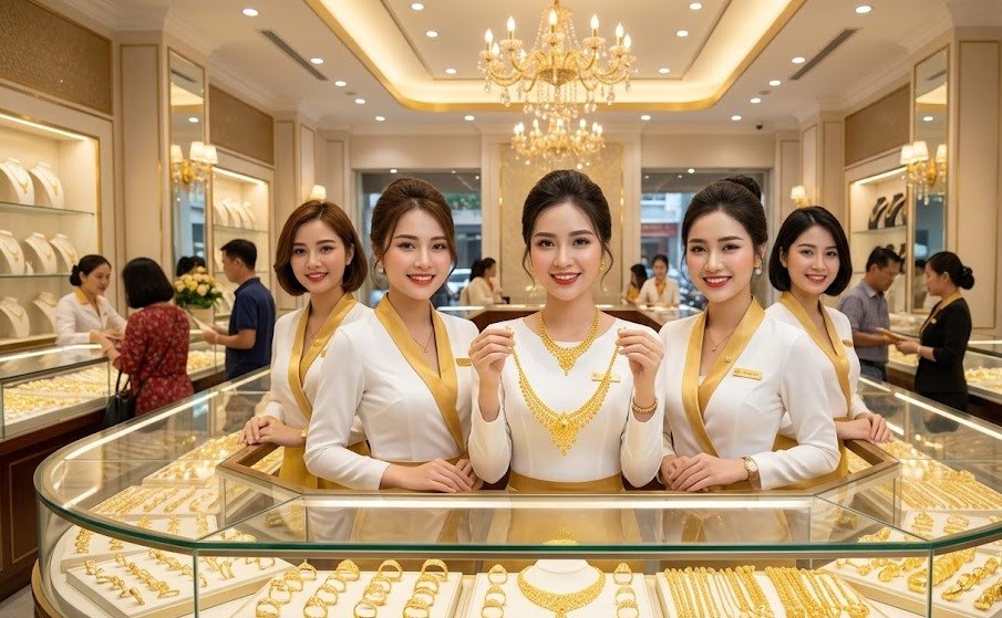 Giá vàng hôm nay 3.9: Trong nước đứng yên, thế giới tăng hơn 1% - ảnh 1