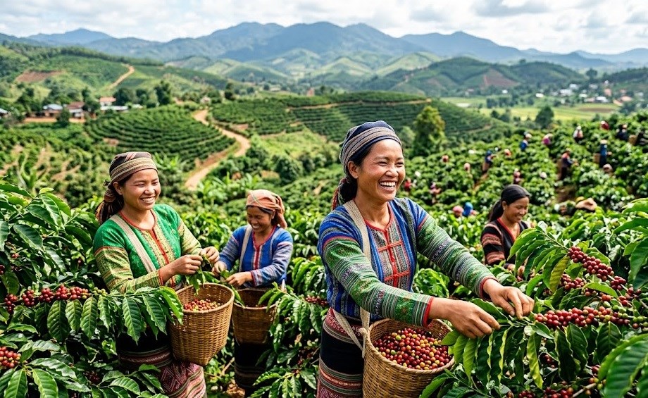 Giá cà phê hôm nay 6.9.2026 bật tăng trở lại tại các vùng trọng điểm - ảnh 1