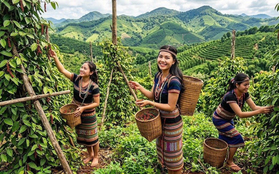 Giá tiêu hôm nay 6.9 chưa bật tăng, thị trường chờ lực mua mới - ảnh 1