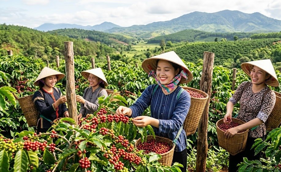 Giá cà phê hôm nay 8.9.2026: Trong nước và thế giới cùng giữ giá - ảnh 1