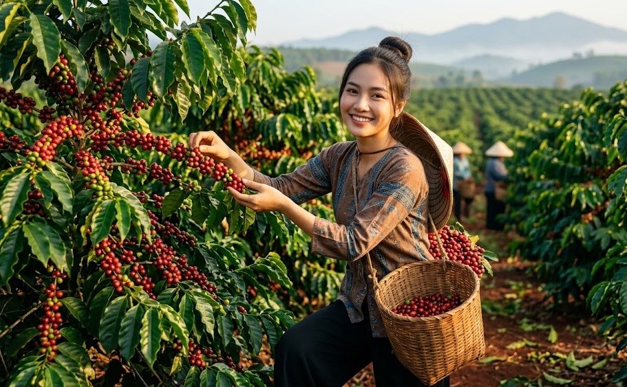 Giá cà phê hôm nay 9.9.2026 giảm trở lại, thị trường thế giới trái chiều - ảnh 1