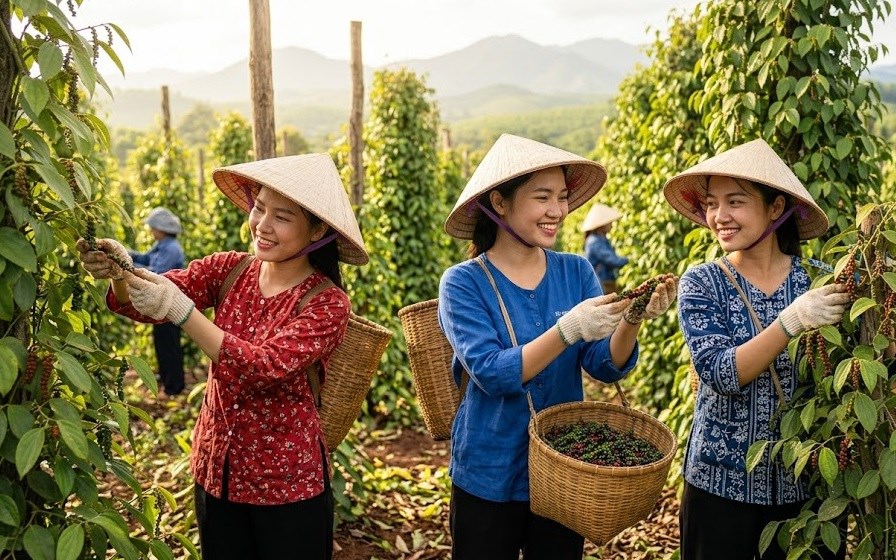 Giá hồ tiêu hôm nay 10.9 giữ vùng cao sau phiên tăng mạnh - ảnh 1