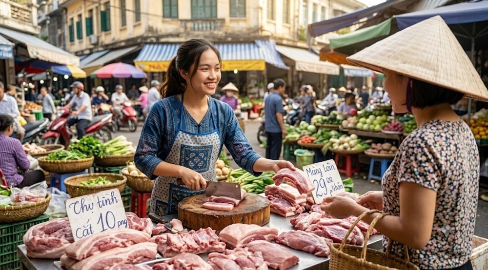 Giá heo hơi hôm nay 14.9.2026: Miền Bắc giữ đỉnh 59.000 đồng/kg - ảnh 1
