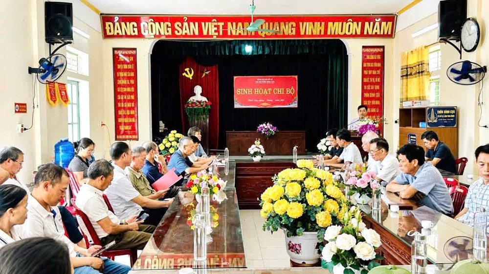 Thôn Đình Cựu sau sáp nhập và sức mạnh từ những việc gần dân - ảnh 1