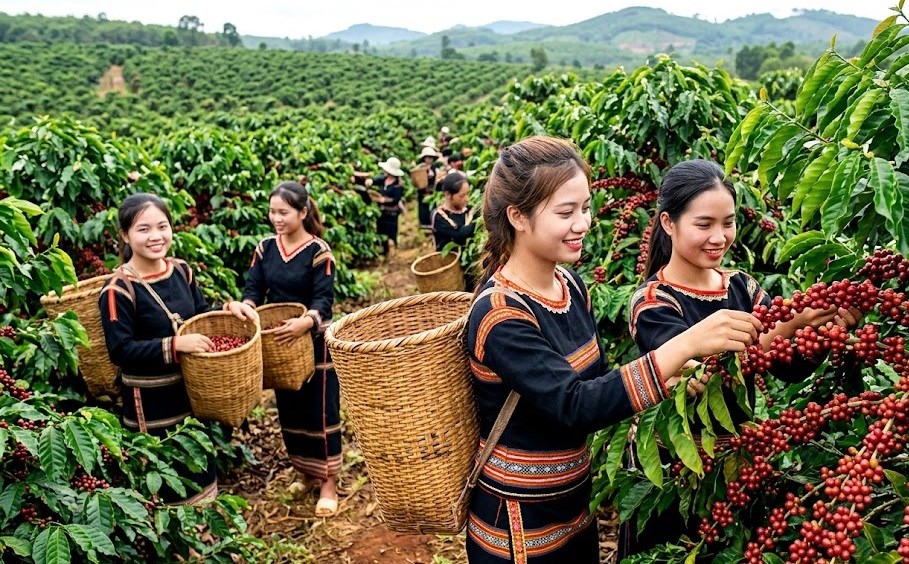 Giá cà phê hôm nay 19.9 giảm tiếp, cao nhất còn 93.800 đồng/kg - ảnh 1