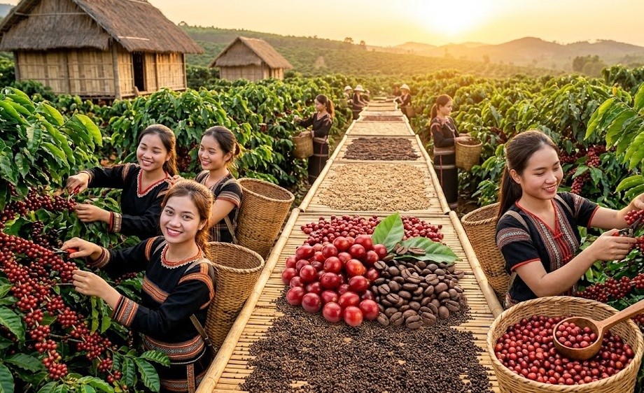 Giá cà phê hôm nay 20.9.2026: Thị trường tạm chững sau chuỗi giảm - ảnh 1