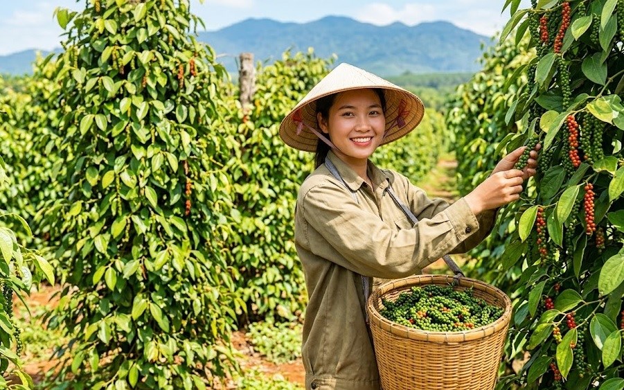 Giá hồ tiêu hôm nay 19.9.2026 neo vùng 137.000–141.000 đồng/kg - ảnh 1