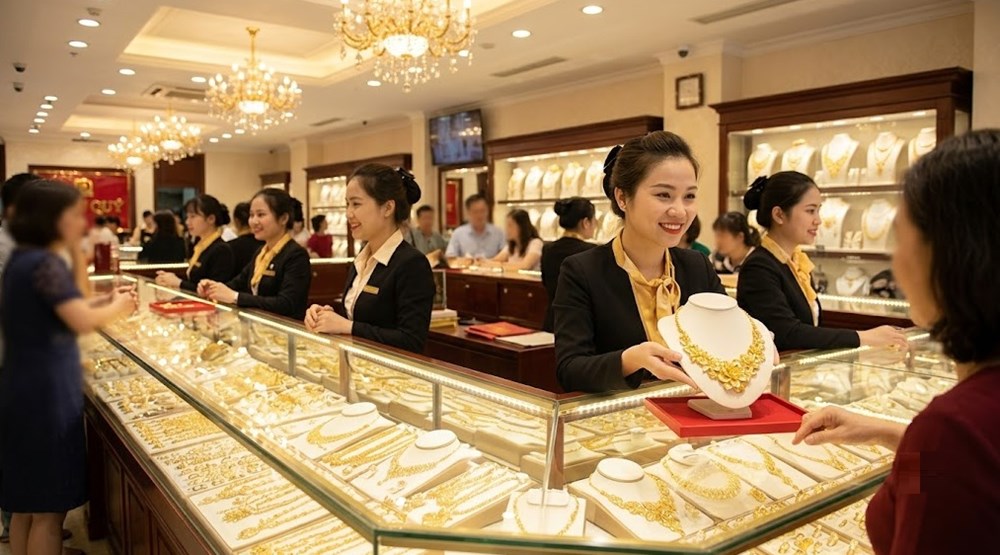 Giá vàng hôm nay 25.9: SJC giảm mạnh, mốc 144 triệu đồng bị thử thách - ảnh 1