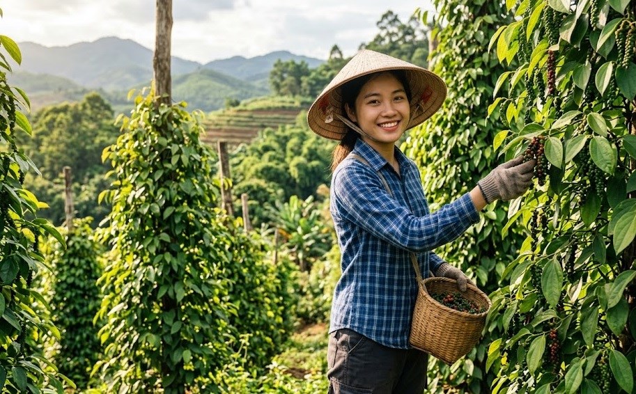 Giá tiêu hôm nay 27.9.2026: Mặt bằng giữ ở 136.000–140.000 đồng/kg - ảnh 1