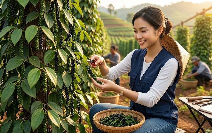 Giá tiêu hôm nay 28.9: Thị trường tiếp tục đi ngang tại các vùng trọng điểm - ảnh 1