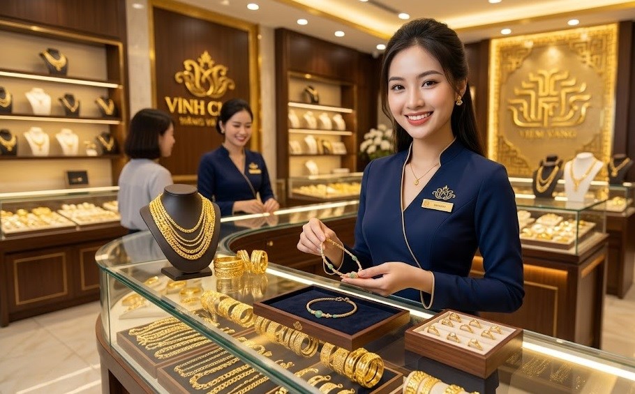 Giá vàng hôm nay 28.9: Vàng thế giới giảm, SJC có tiếp tục đứng yên? - ảnh 1