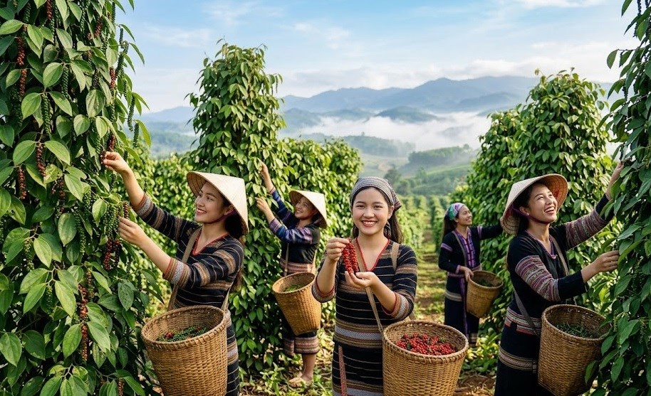 Giá hồ tiêu hôm nay 3.10.2026: Cao nhất 140.500 đồng/kg - ảnh 1
