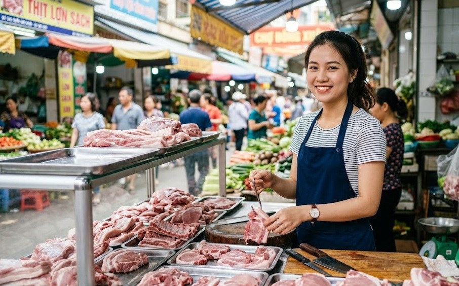 Giá heo hơi hôm nay 4.10: Mức cao nhất chỉ còn 56.000 đồng/kg - ảnh 1