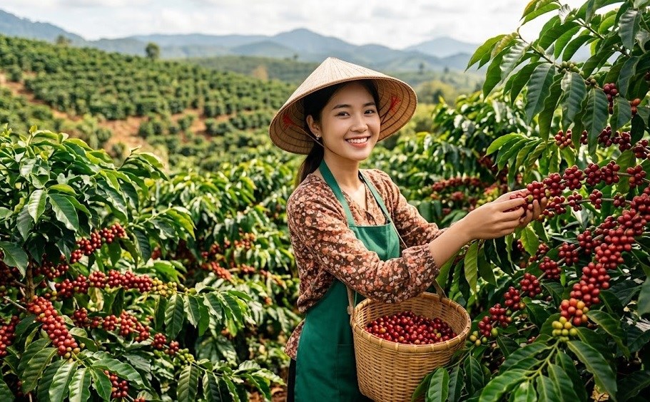 Giá cà phê hôm nay 5.10: Trong nước và thế giới cùng đứng giá - ảnh 1