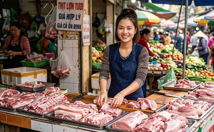 Giá heo hơi hôm nay 6.10: Cả nước giữ mức 54.000 - 56.000 đồng/kg - ảnh 1