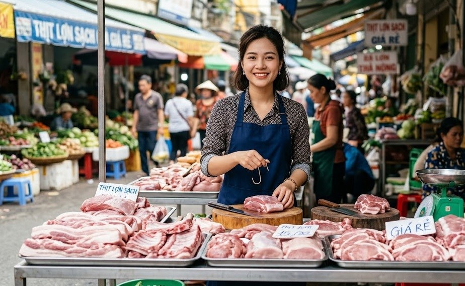 Giá heo hơi hôm nay 8.10: Cả ba miền xuất hiện mức 53.000 đồng/kg - ảnh 1