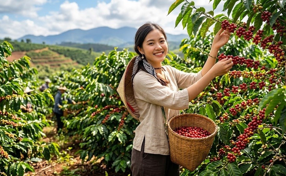 Giá cà phê hôm nay 10.10: Trong nước mất thêm 1.000 đồng/kg - ảnh 1