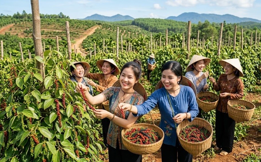 Giá hồ tiêu hôm nay 10.10: Thị trường tiếp tục đi ngang - ảnh 1