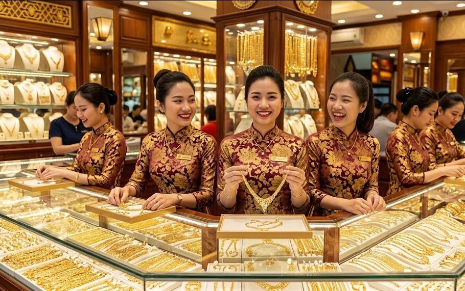 Giá vàng hôm nay 9.10: Quốc tế hồi mạnh, thị trường trong nước vẫn phân hóa - ảnh 1
