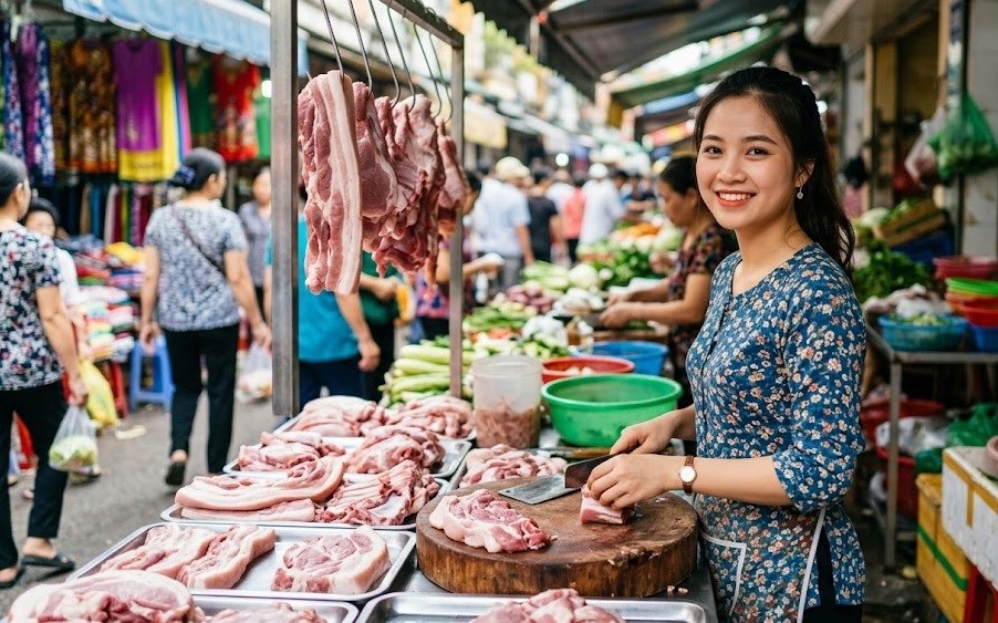 Giá heo hơi hôm nay 12.10.2026: Thấp nhất vẫn 51.000 đồng/kg - ảnh 1