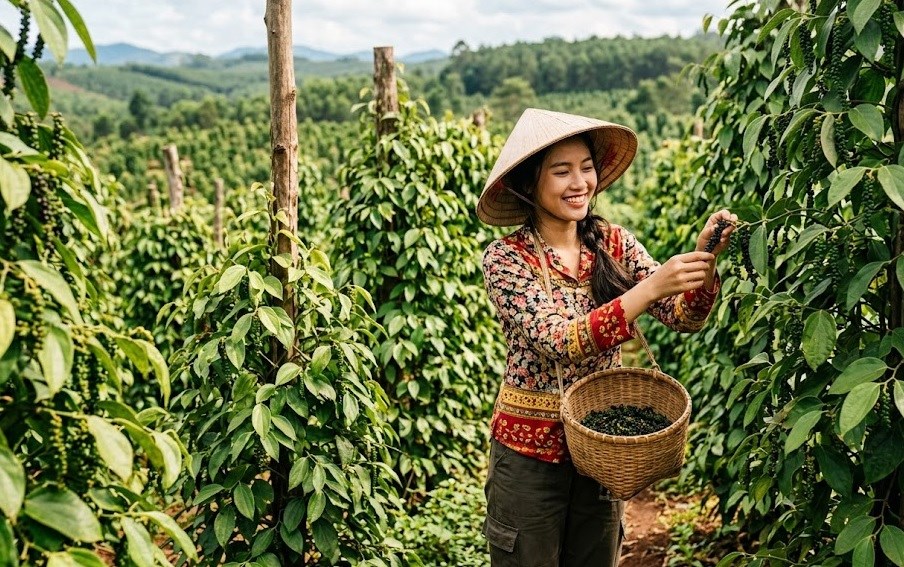 Giá hồ tiêu hôm nay 13.10.2026: Nhiều nơi tăng tới 1.000 đồng/kg - ảnh 1