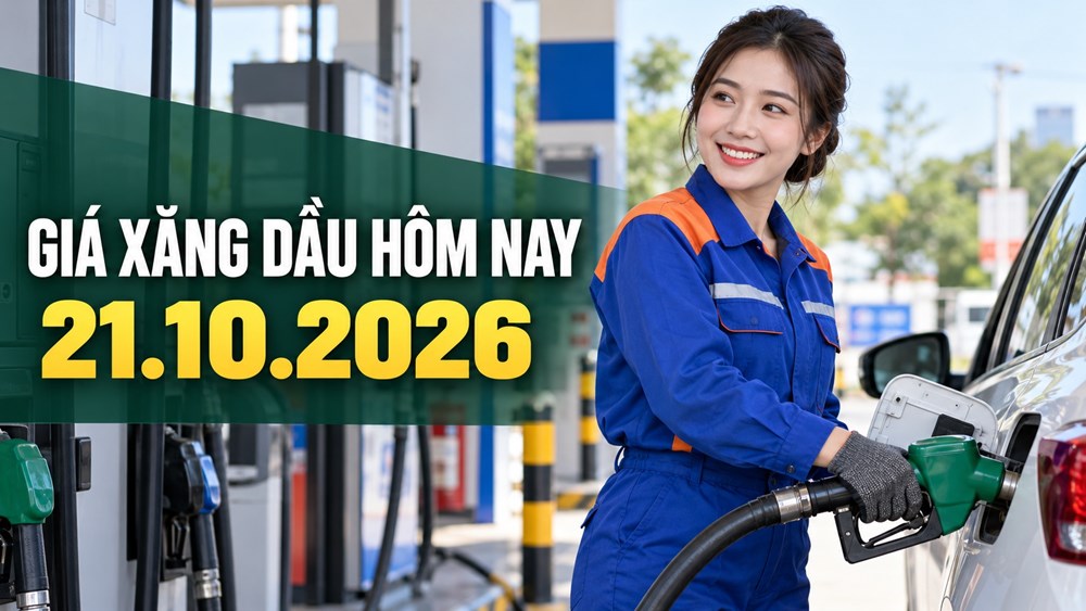 Giá xăng dầu hôm nay 21.10.2026: Dầu thế giới cùng giảm gần 3% - ảnh 1