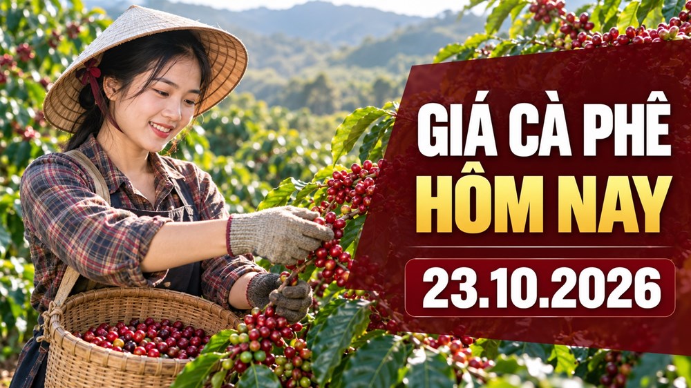 Giá cà phê hôm nay 23.10.2026: Robusta và Arabica trái chiều - ảnh 1