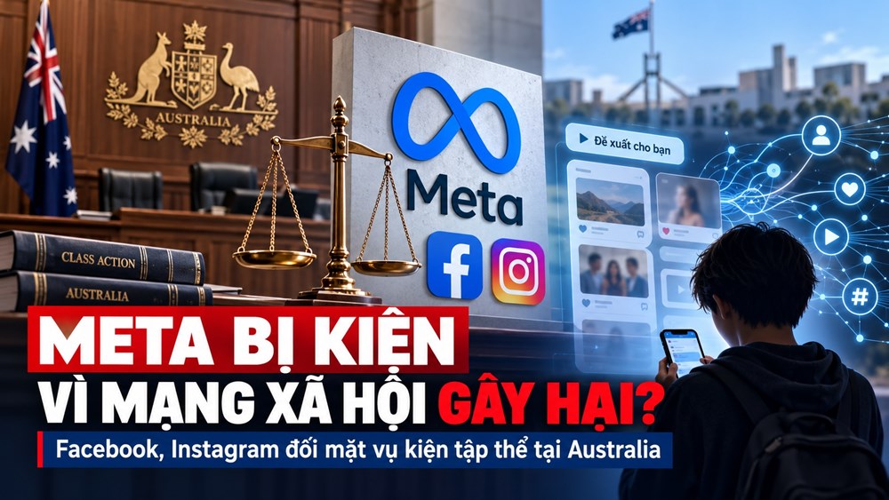 Meta bị kiện tại Australia vì cáo buộc Facebook, Instagram gây hại cho trẻ em - ảnh 1