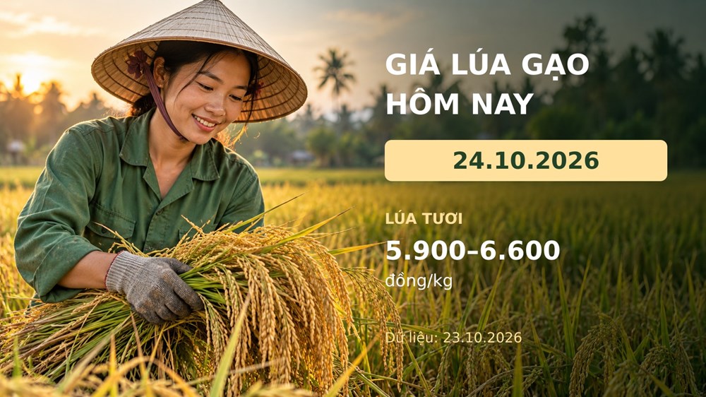 Giá lúa gạo hôm nay 24.10.2026: Sức mua còn dè dặt - ảnh 1