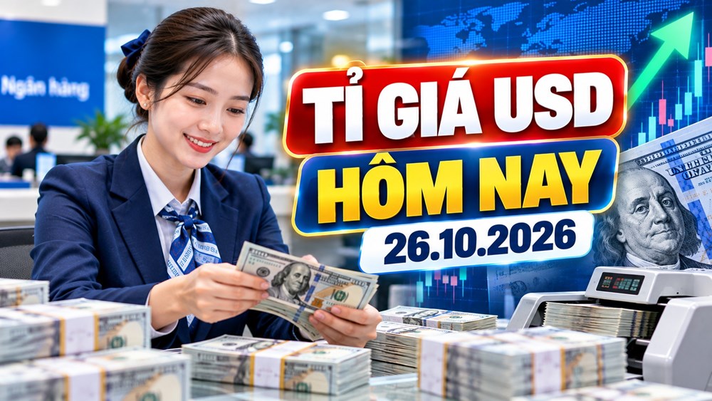 Tỉ giá USD hôm nay 26.10: Giá ngân hàng giữ vùng thấp trước cuộc họp Fed - ảnh 1