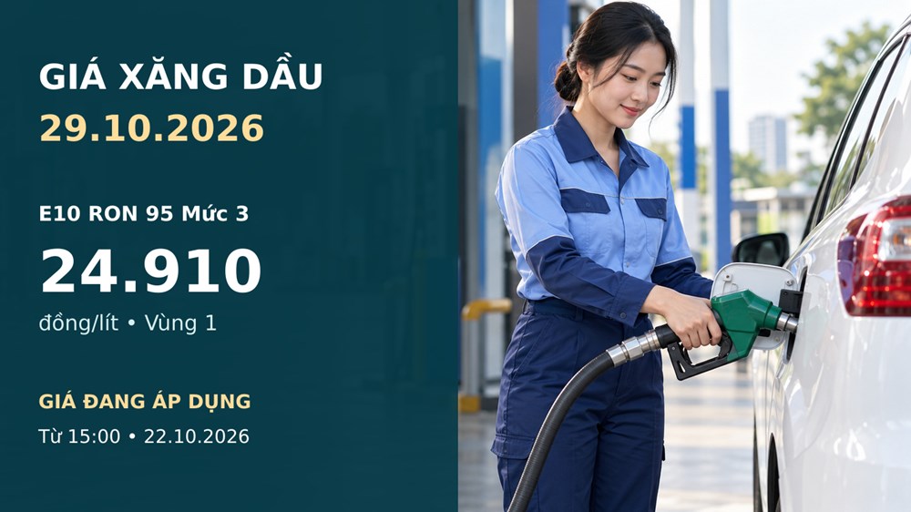 Giá xăng dầu hôm nay 29.10.2026: Dầu thế giới bật tăng - ảnh 1