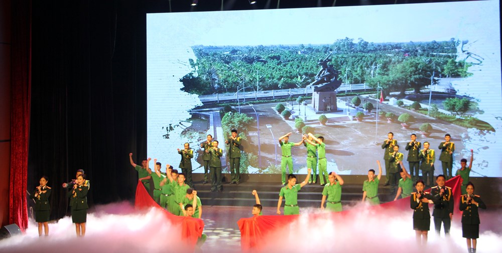 Bế mạc Liên hoan Nghệ thuật quần chúng lực lượng vũ trang và thanh niên, sinh viên năm 2024 - ảnh 3