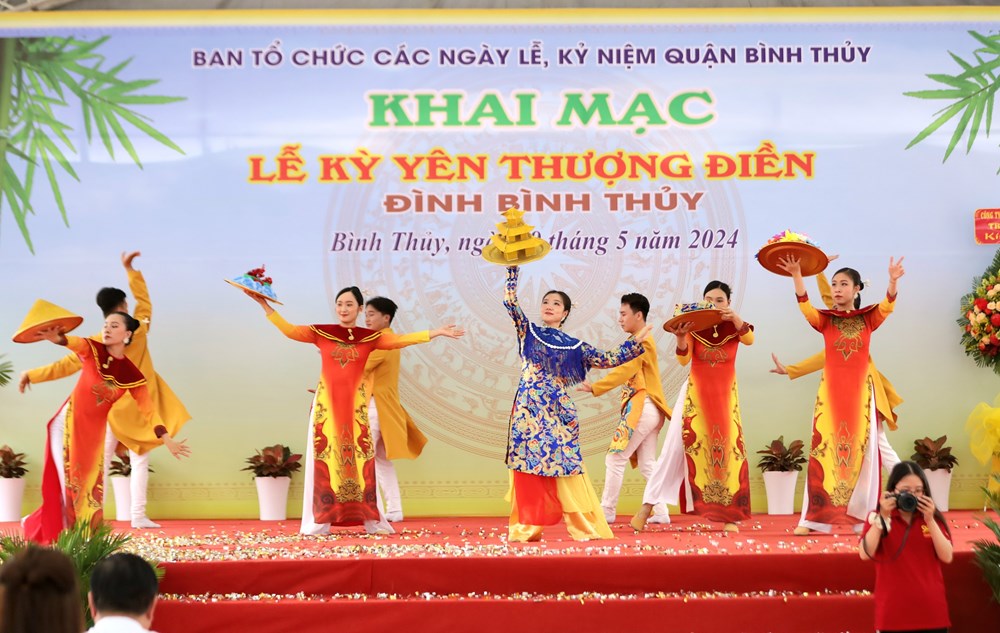 Khai mạc Lễ hội Kỳ yên thượng điền đình Bình Thủy 2024 - ảnh 1