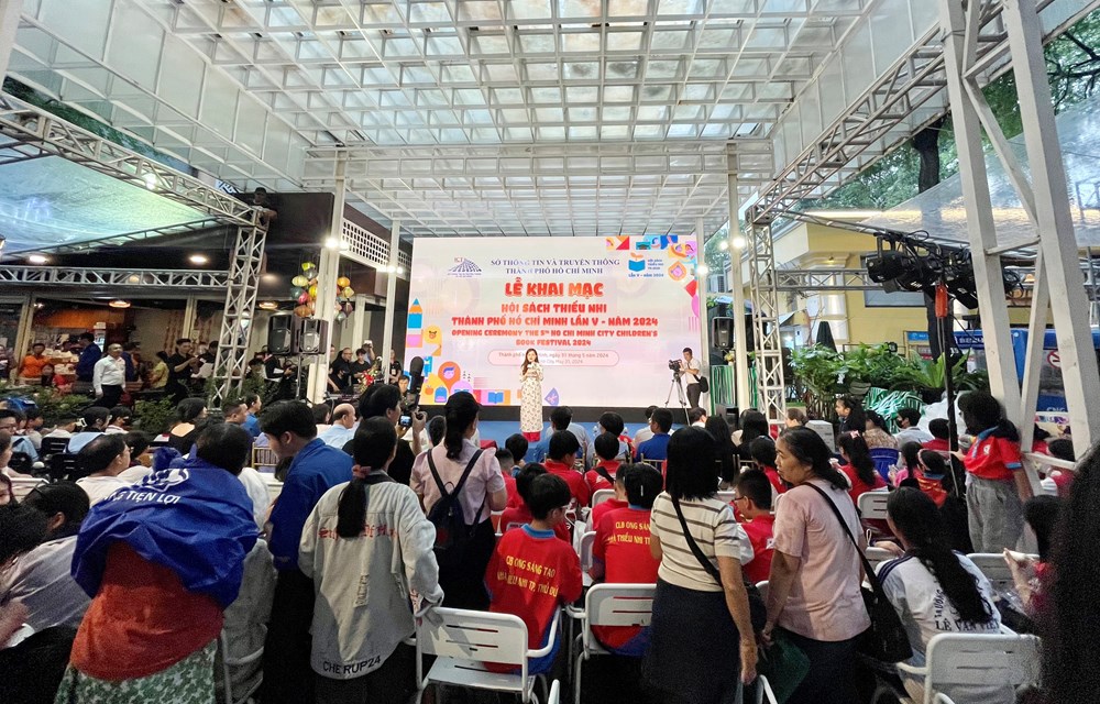 Hội sách thiếu nhi TP.HCM năm 2024  diễn ra trong 10 ngày với gần 100 chương trình - ảnh 1
